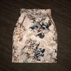 H&M floral skirt